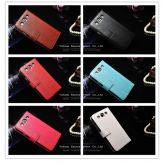 Vintage Leather Walllet PU Stands Case para Samsung Galaxy S