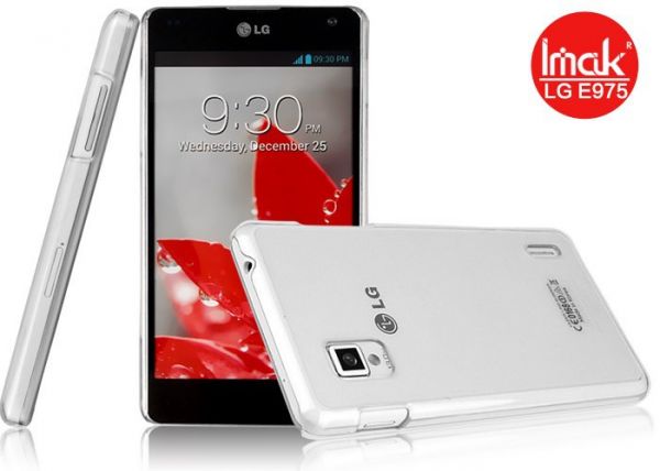 Case Ultra-fino Pele dura tampa traseira para LG E975 Optimu